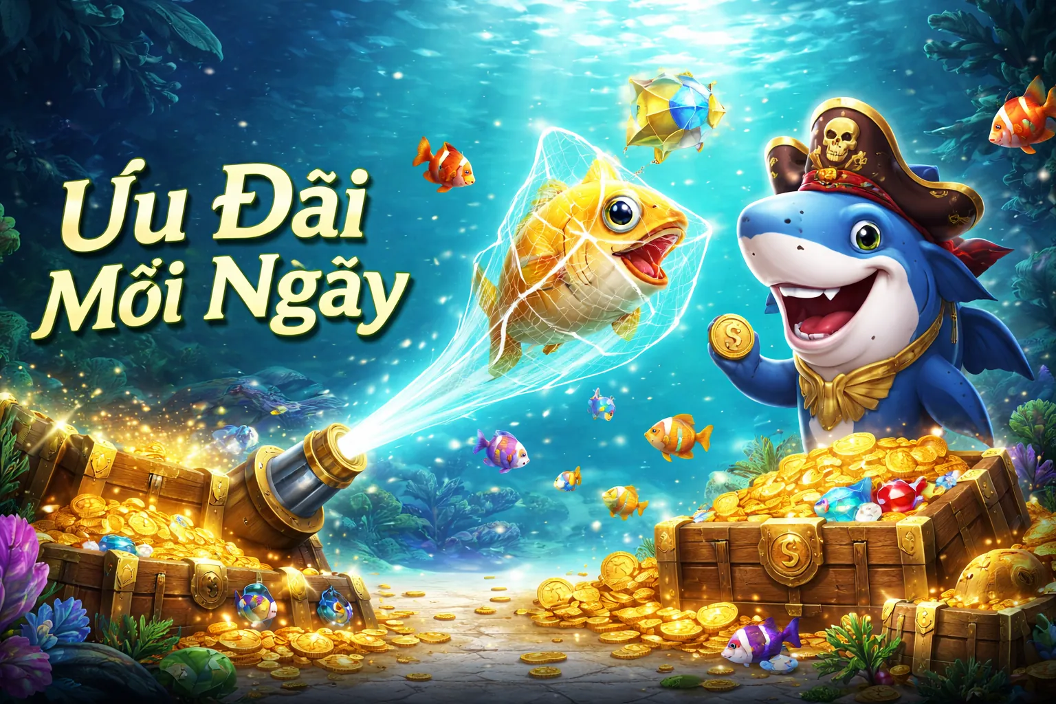 Thế giới Bắn Cá đỉnh cao tại Ga 67